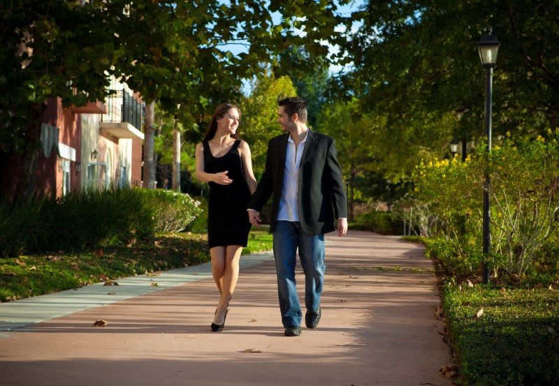 Couple Walking