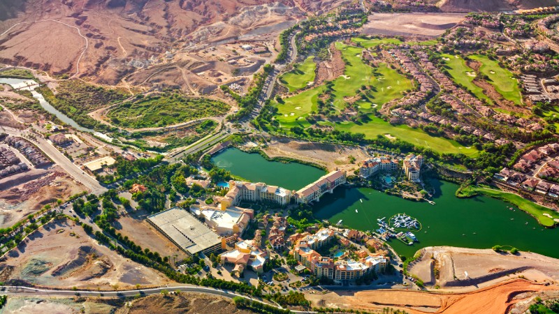 Lake Las Vegas Aerial View